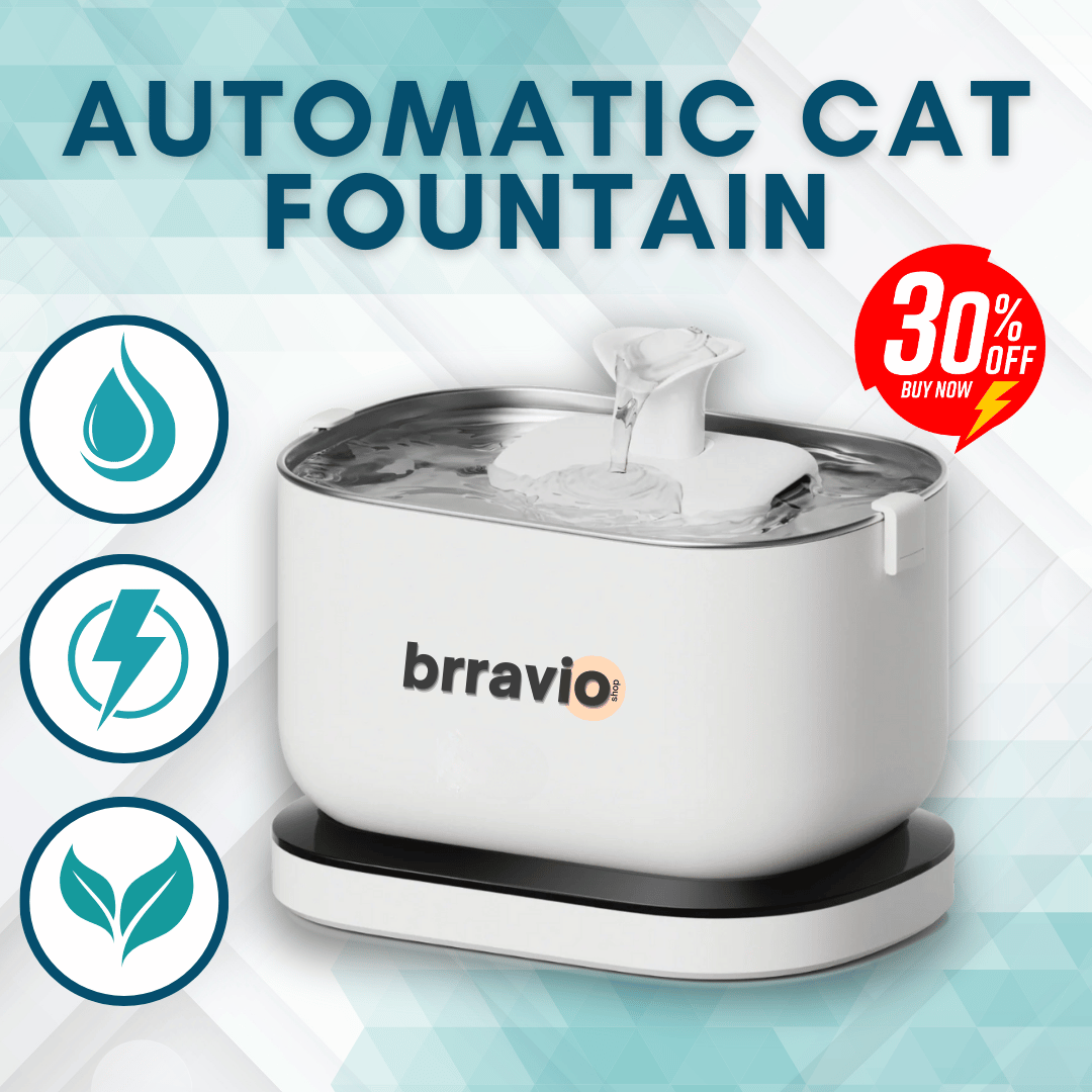 Brravio™ - Automatic Cat Fountain