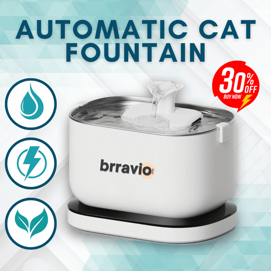 Brravio™ - Automatic Cat Fountain